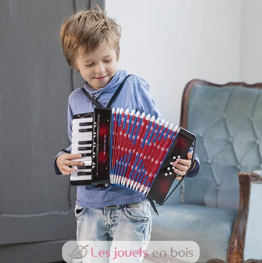 Accordéon noir - New Classic Toys