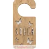 Accroche-porte personnalisable - Papillons - Vintiun
