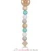 Accroche-tétine étoile turquoise - Goki