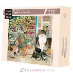 Agneatha et ses chatons d'Ivory - Puzzle Michèle Wilson