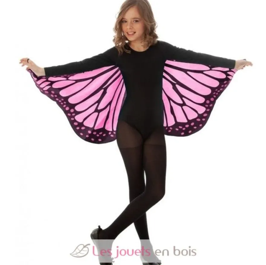 Ailes papillon rose pour enfant - Chaks
