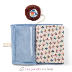 Album photo en tissu Jules le chien bleu - Lilliputiens