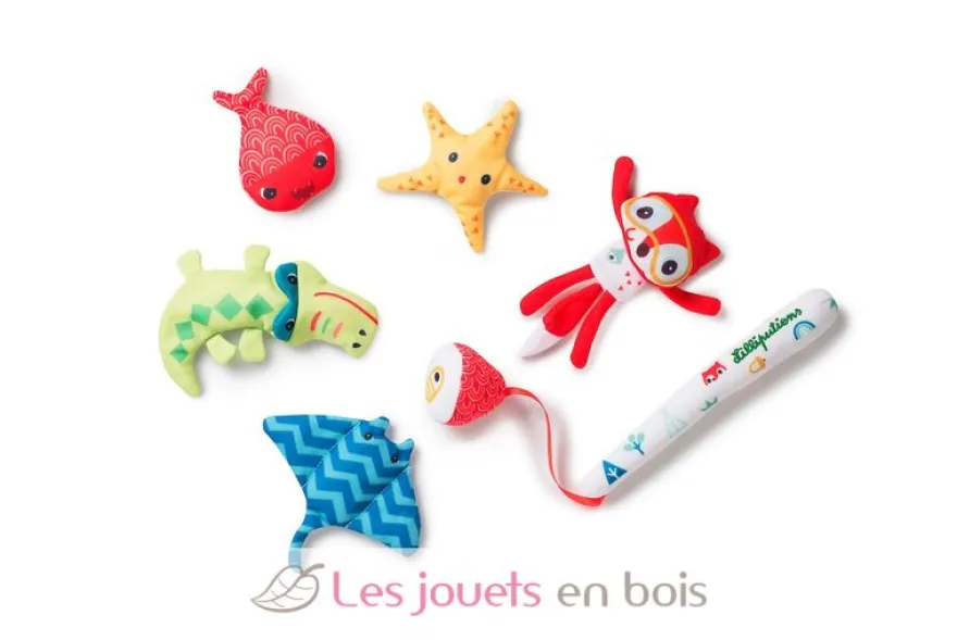 Alice Jeu de Pêche multicolore Lilliputiens