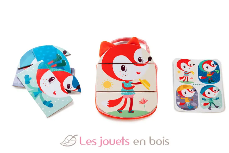 Alice, puzzle météo - Lilliputiens