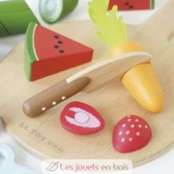 Aliments en bois à découper - Le Toy Van