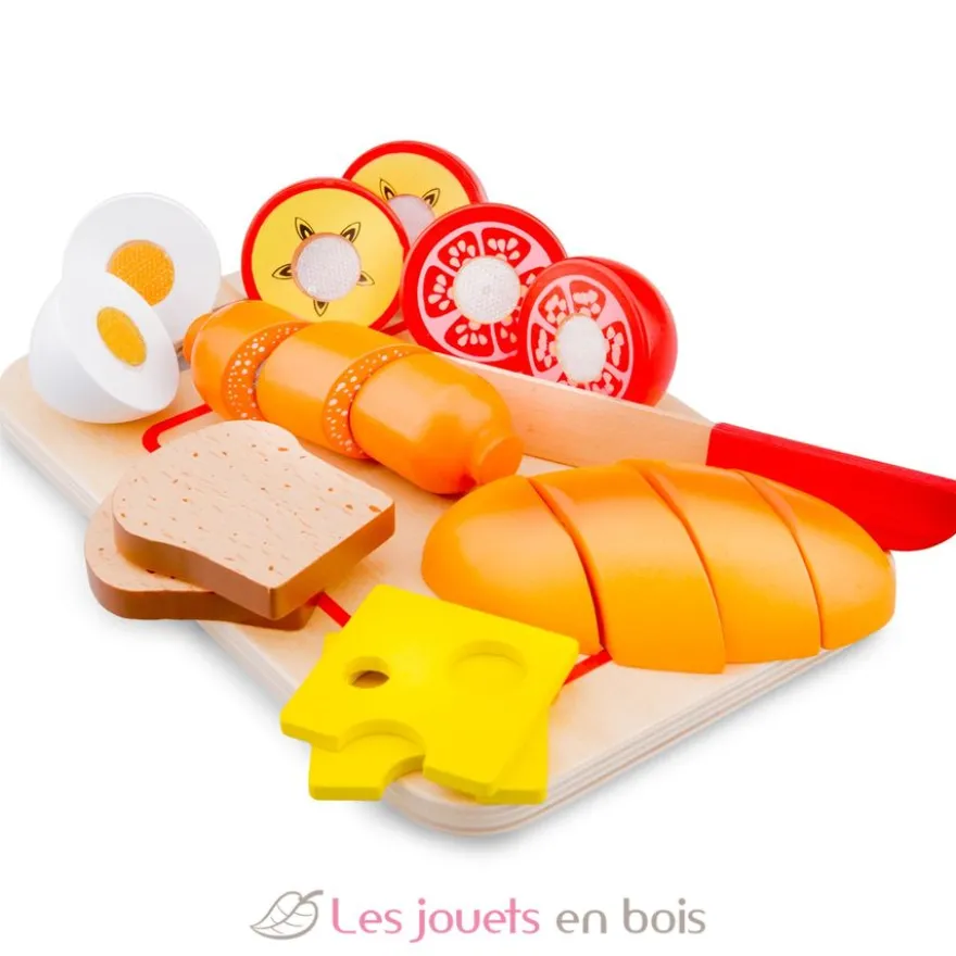 Aliments en bois à découper - New Classic Toys