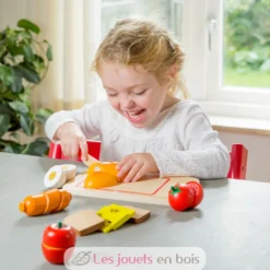 Aliments en bois à découper - New Classic Toys