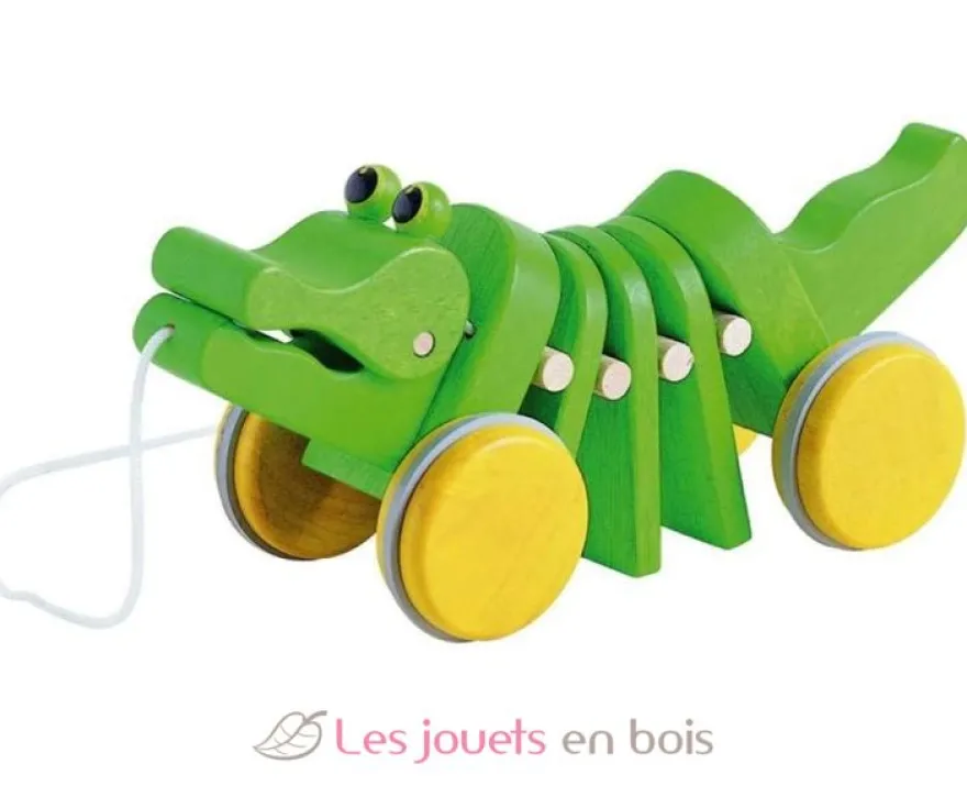 Alligator à tirer - Plan Toys