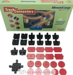 Allround Large - 33 connecteurs de rails - Toy2