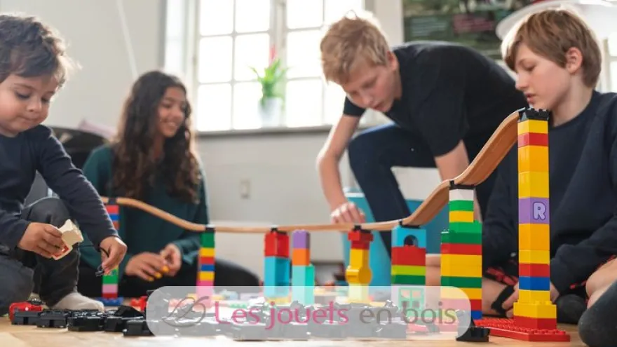 Allround Large - 33 connecteurs de rails - Toy2