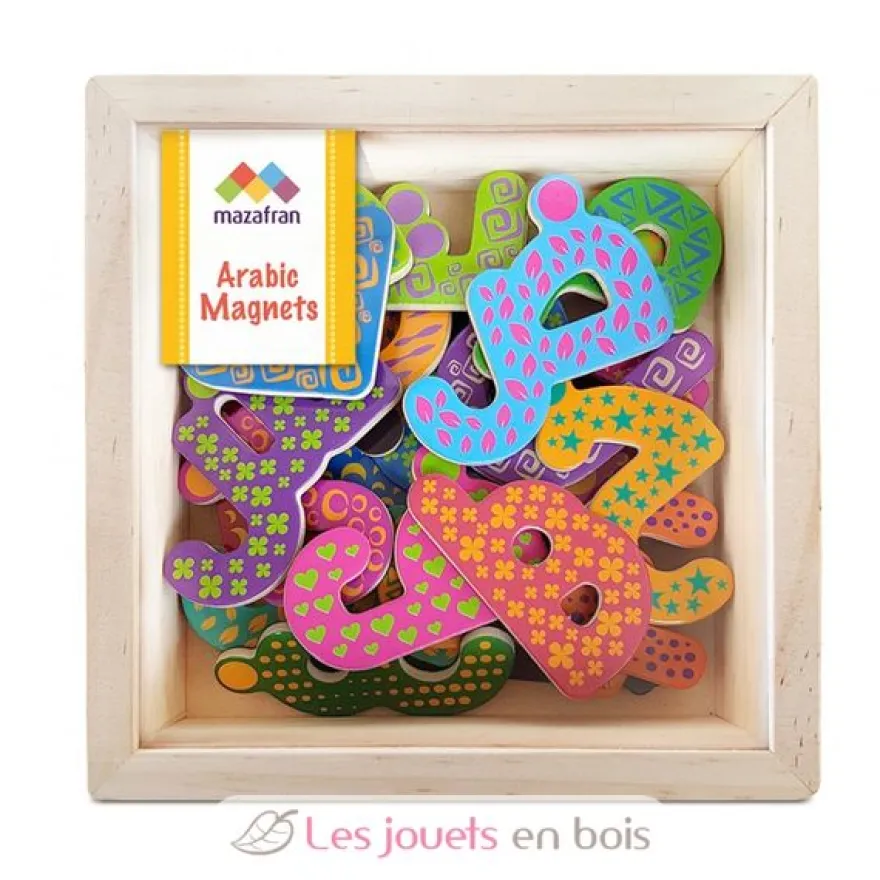 Alphabet arabe magnétique - Mazafran