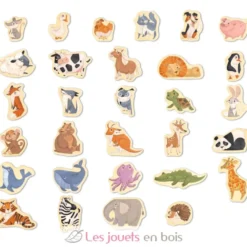 Animaux magnétiques en bois - Hape