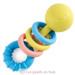 Anneau de dentition et anneaux à cliquetis - Hape Toys