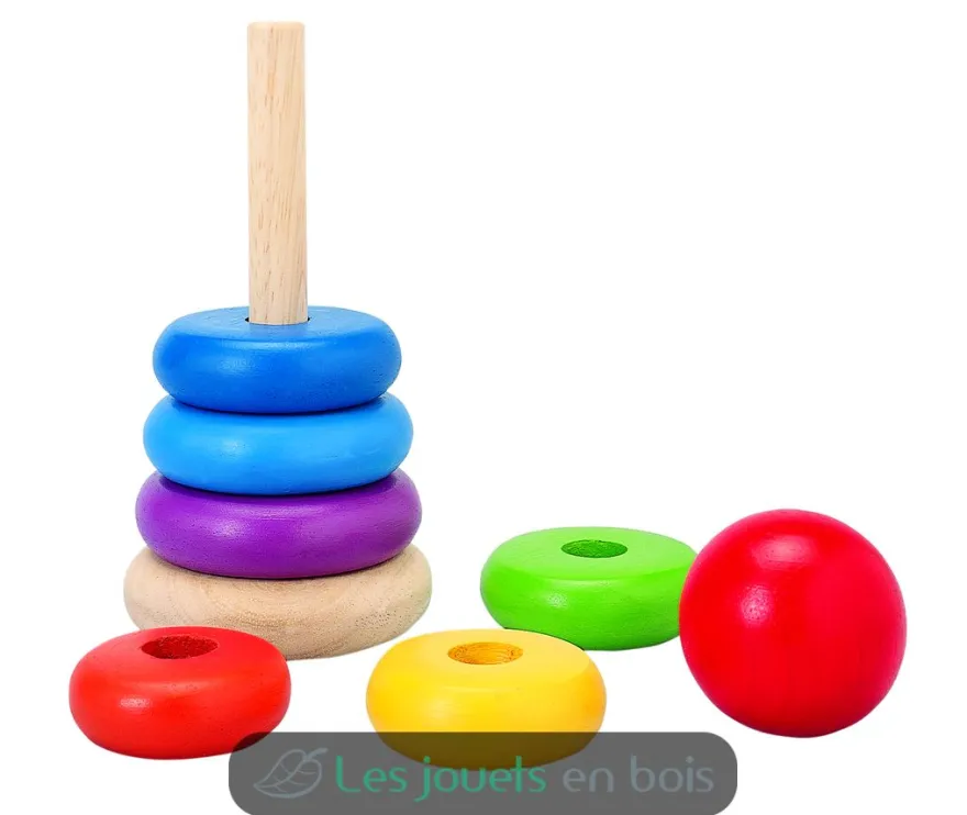 Anneaux à empiler - Plan Toys