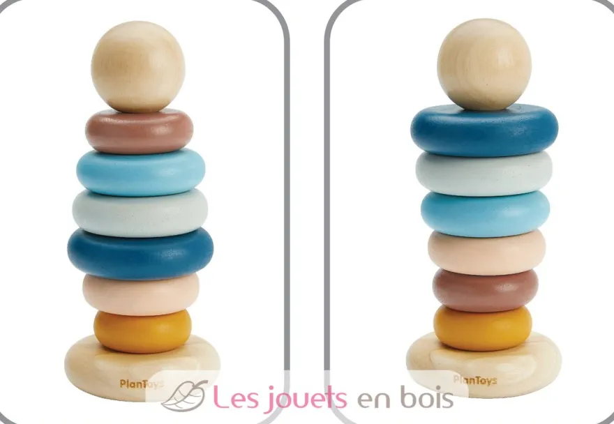Anneaux à empiler Tendresse - Plan Toys