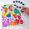 Aquarellum Dans les fleurs - Dès 7 ans - Sentosphère