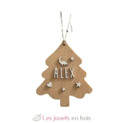Arbre de Noël personnalisable bois naturel - Vintiun