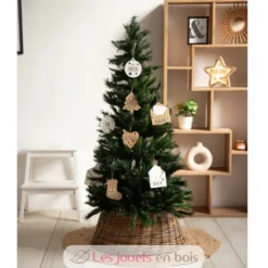Arbre de Noël personnalisable bois naturel - Vintiun