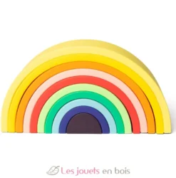 Arc-en-ciel en silicone multicolore - Little L