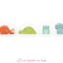 Arche des animaux à encastrer et empiler en bois - Vilac