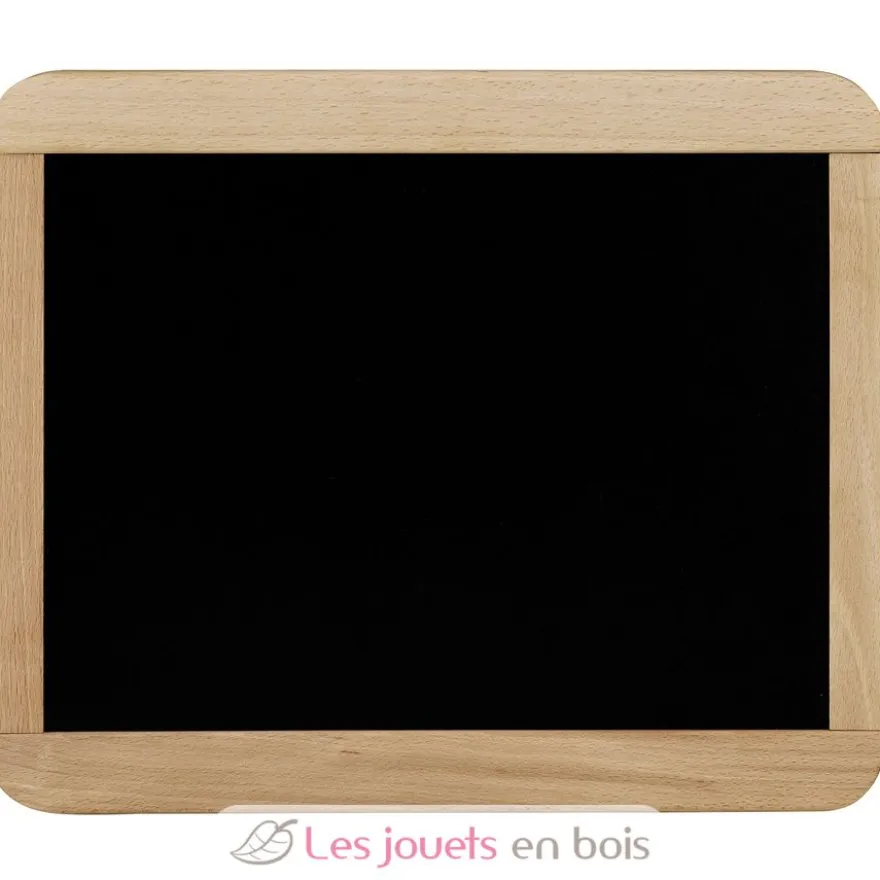 Ardoise d'écolier en bois - Jeujura