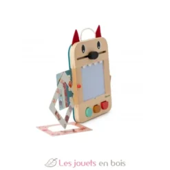 Ardoise magique en bois Louis le loup - Lilliputiens