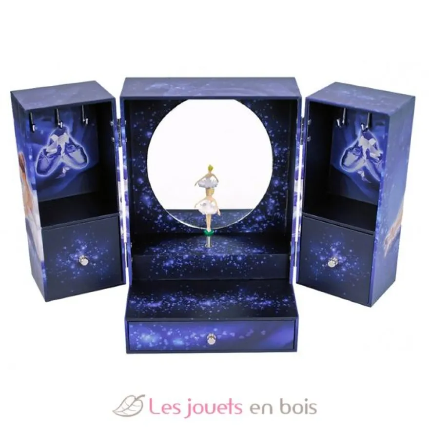 Armoire à bijoux musicale Danseuse étoile - Trousselier