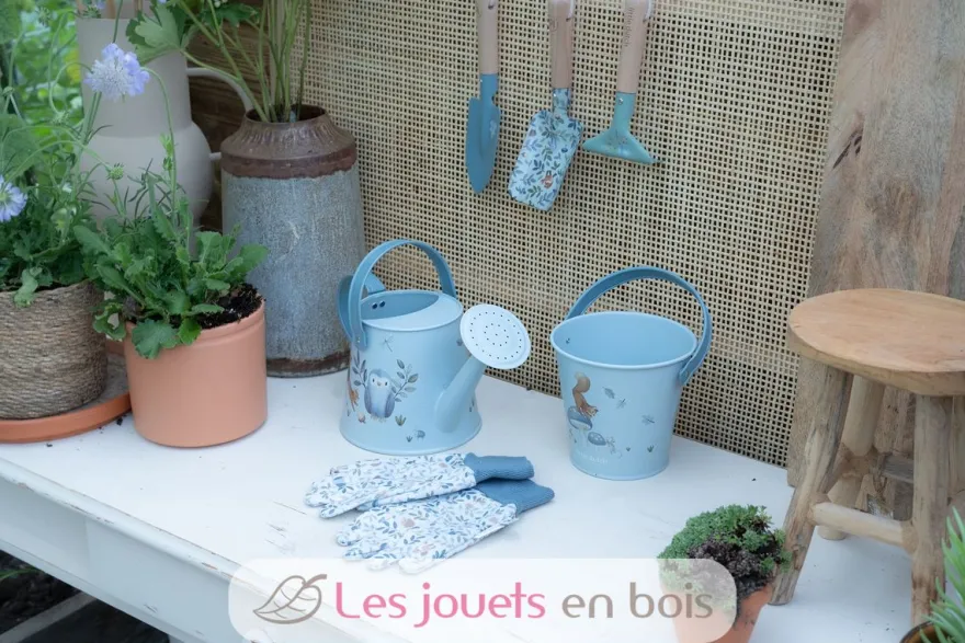 Arrosoir bleu Forest Friends - Little Dutch