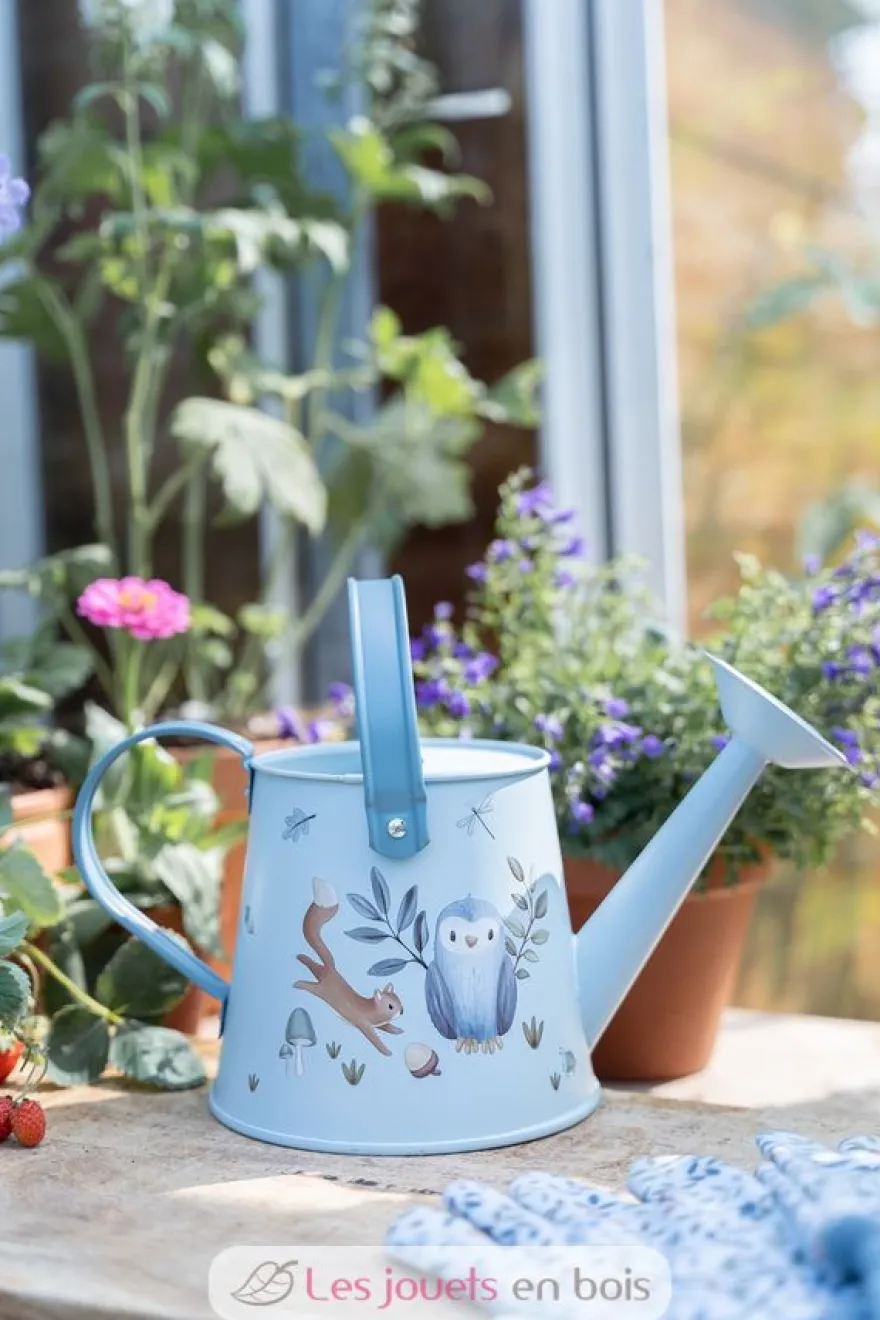 Arrosoir bleu Forest Friends - Little Dutch