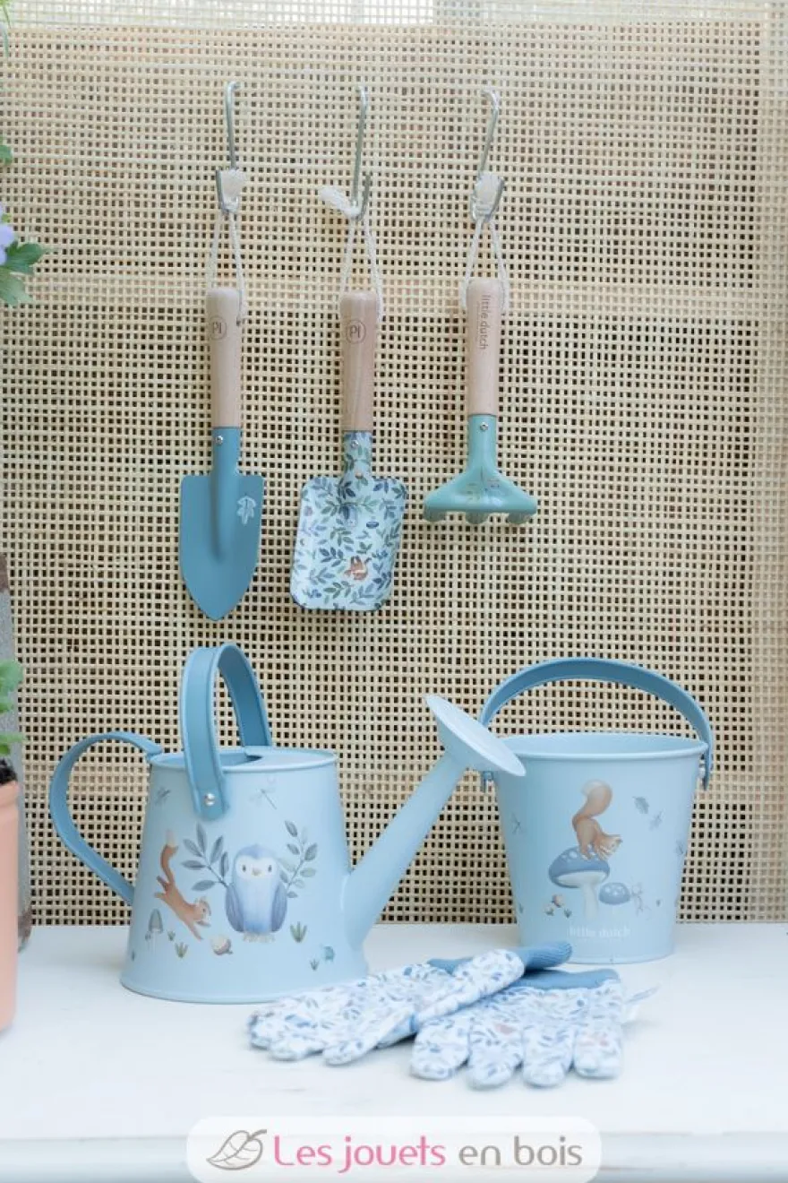 Arrosoir bleu Forest Friends - Little Dutch