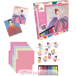 Artissimo - 10 tableaux pastels secs Danseuses - Dès 7 ans - Sycomore