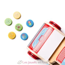 Aspirateur en bois pour enfant - Bigjigs Toys