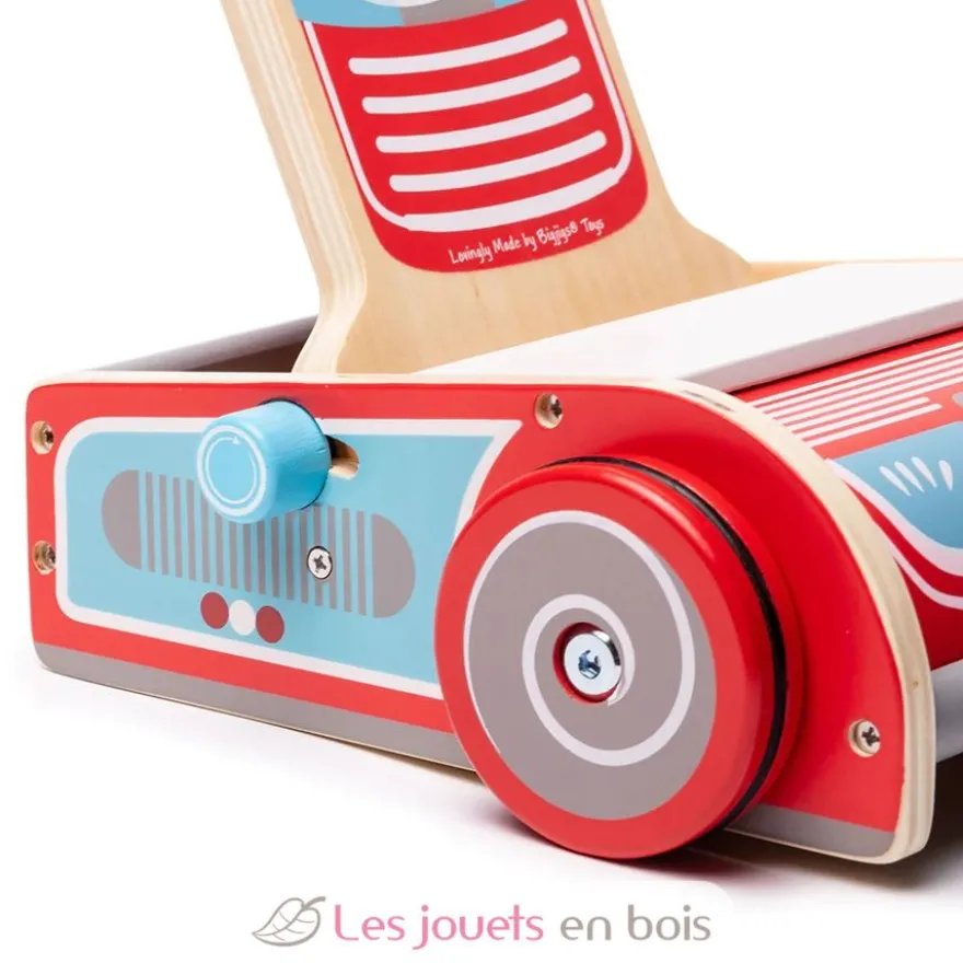 Aspirateur en bois pour enfant - Bigjigs Toys
