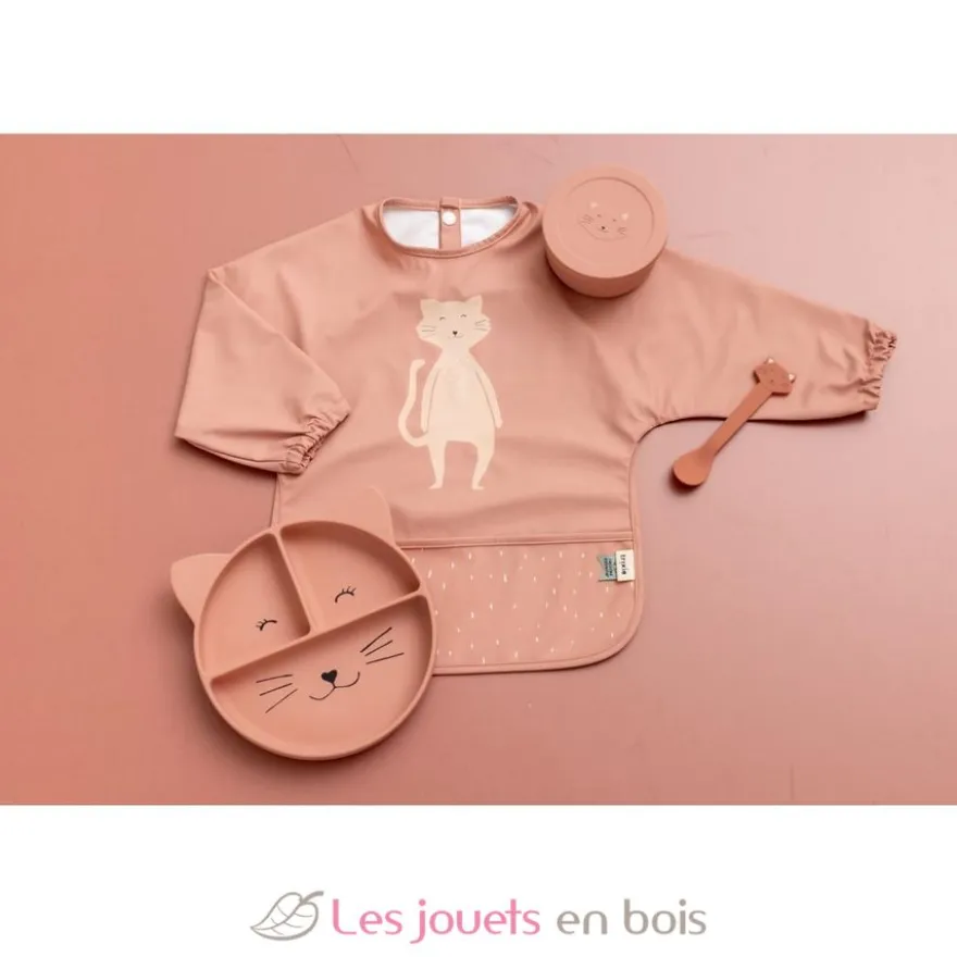 Assiette à compartiments en silicone Mrs Cat - Trixie