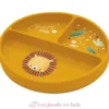 Assiette en silicone Chompy le lion - Sassi Junior