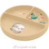 Assiette en silicone Gnawy le paresseux - Sassi Junior