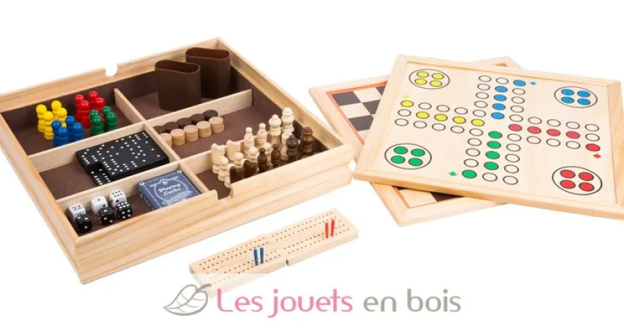 Assortiment de jeux 9 classiques - Small Foot company