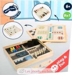 Assortiment de jeux 9 classiques - Small Foot company
