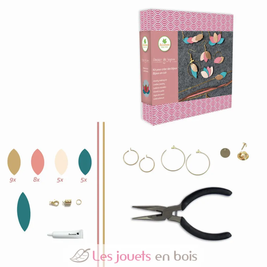 Atelier de bijoux - Bijoux en cuir - Dès 12 ans - Sycomore