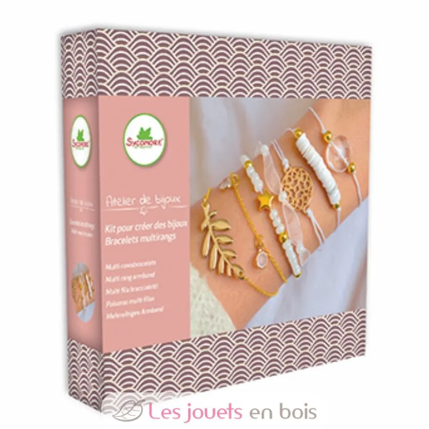 Atelier de bijoux - Bracelets multirangs - Dès 12 ans - Sycomore