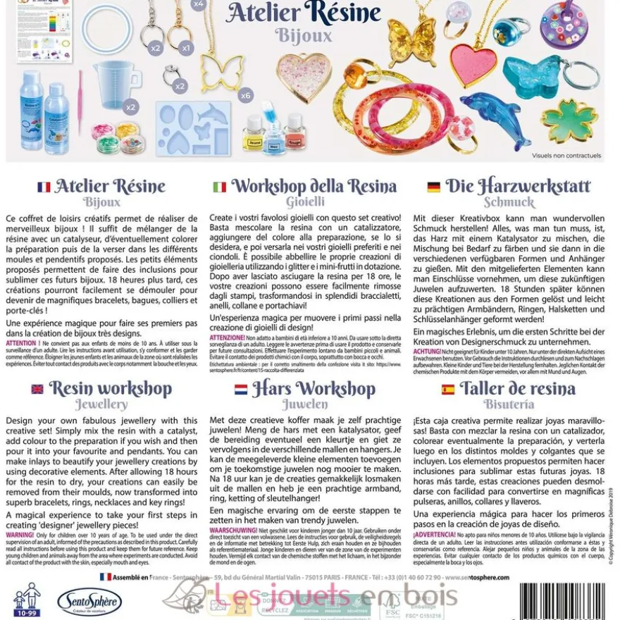 Atelier Résine Bijoux - Sentosphère