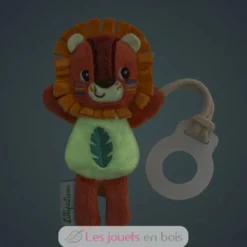 Attache tétine phosphorescent Jack le lion - Dès la naissance - Lilliputiens
