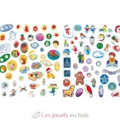 400 autocollants C'est Noël - Piccolia