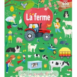 400 autocollants La ferme - Piccolia