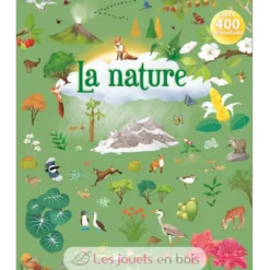 400 autocollants la nature - Piccolia