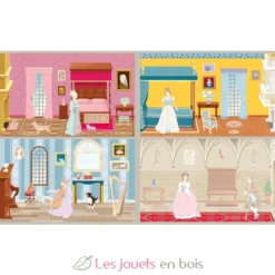 400 autocollants La vie au chateau - Piccolia