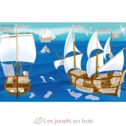 400 autocollants Les bateaux - Piccolia