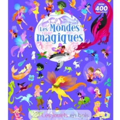 400 autocollants Les mondes magiques - Piccolia