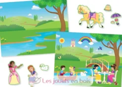 200 autocollants réutilisables - Princesses - Melissa & Doug