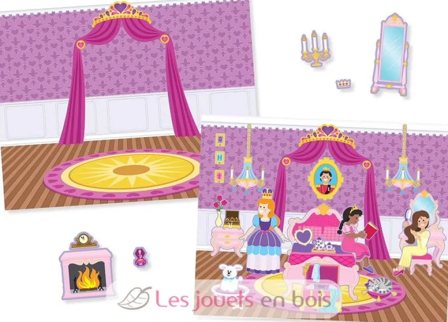 200 autocollants réutilisables - Princesses - Melissa & Doug